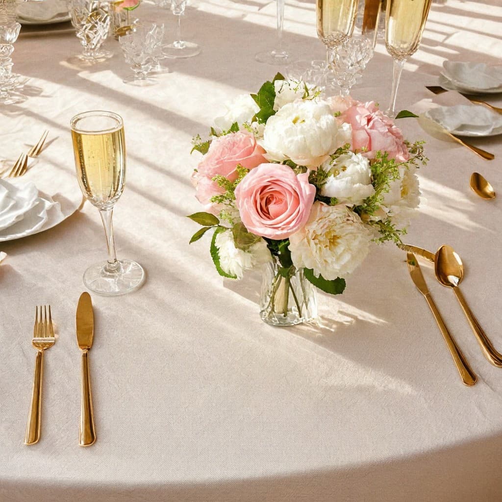 Elegant wedding atmosphere